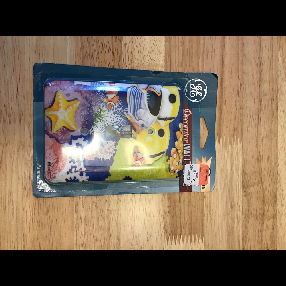 🛍️15/$10🛍️General Electric Vintage Decor Wall Plate Aquarium